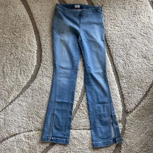 Free People flare slit jeans